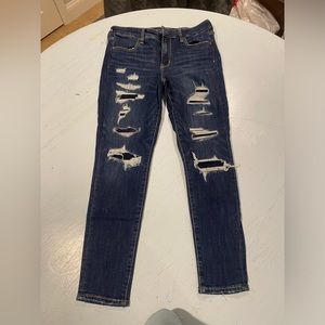 American Eagle dark blue jeans size 10